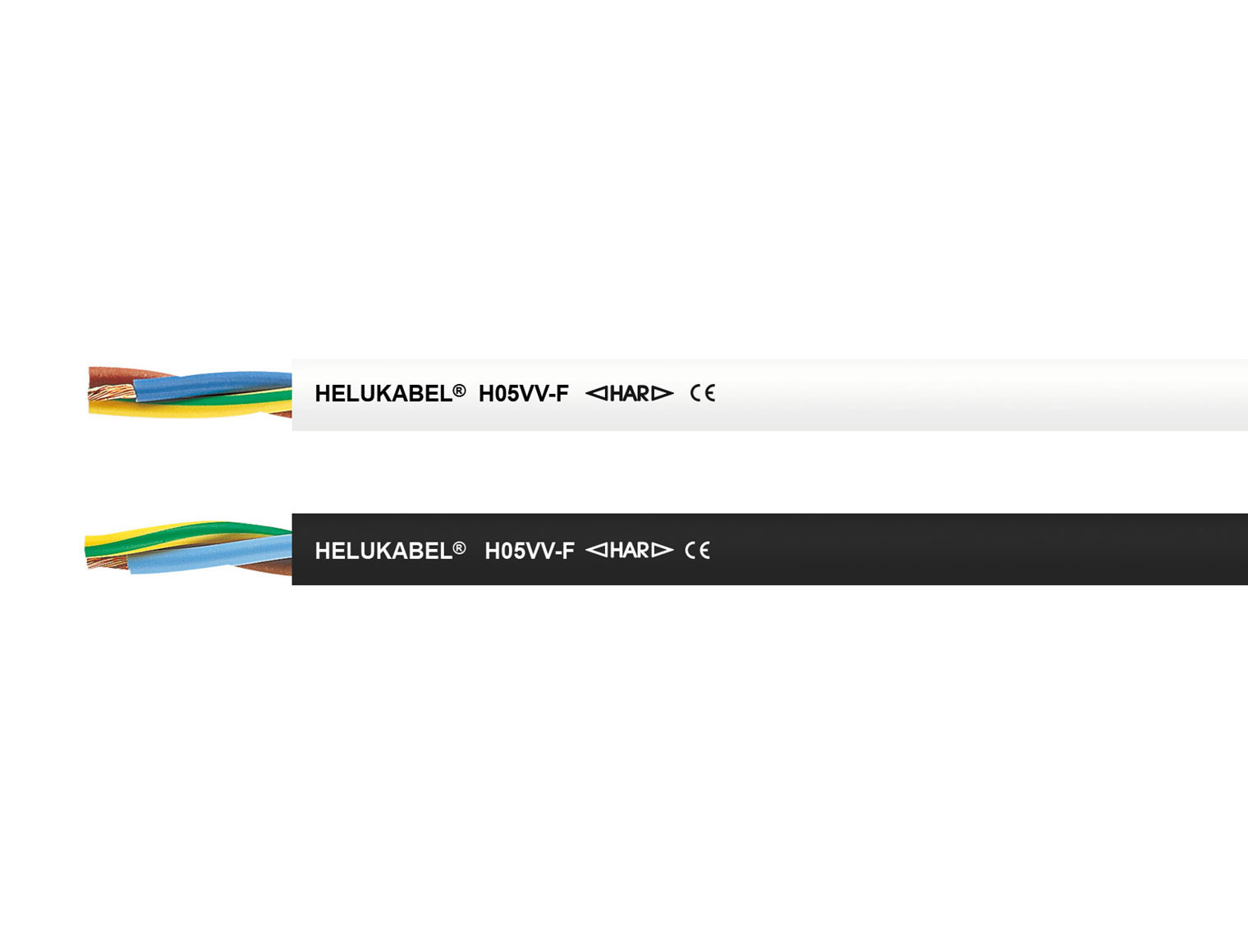 HELUKABEL  H05VV-F white 2 x 1,5 mm² Item No. 29485