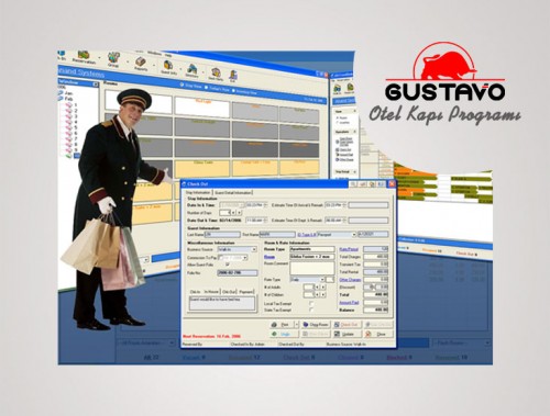 GUSTAVO OFİS  OTEL AVM  KAPI KİLİT SİSTEMİ PROGRAMI