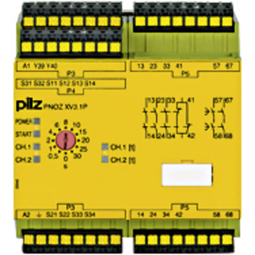 PNOZ XV3.1P C 30/24-240VACDC 3no 1nc 2no-787530