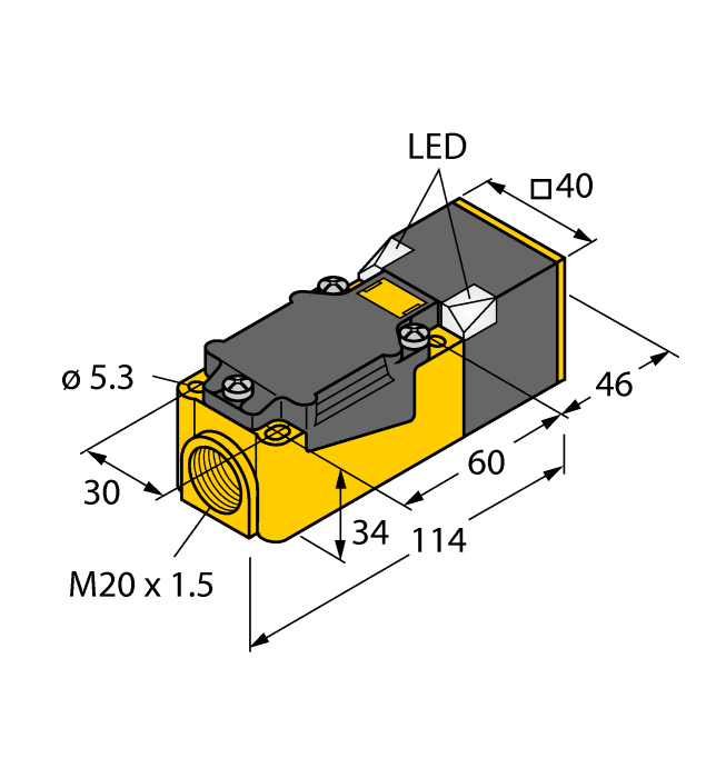 TURCK NI50U-CP40-AP6X2 -1625831 