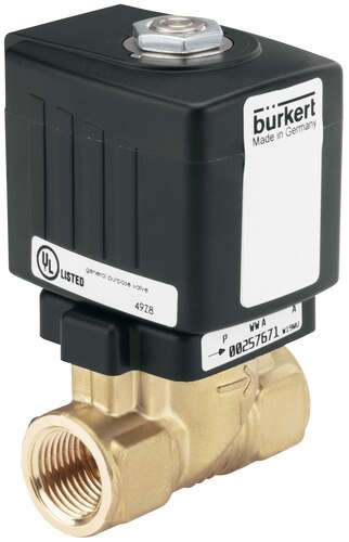 BURKERT  221602 2/2-way-solenoid valve, servo coupled