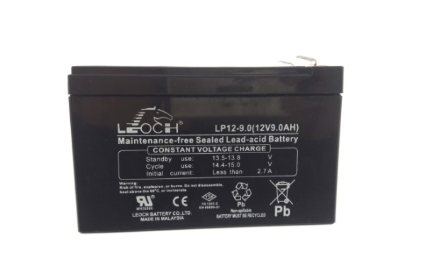 Leoch 12V 9AH Bakımsız Kuru Akü LP12-9.0